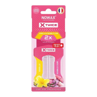 Ароматизатор для авто Nowax X Twice с ароматом жевательной резинки и ванили (NX00152)