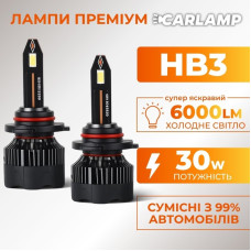 Светодиодные Led лампы 9005 Carlamp Nova Vision 6000 Lm 6500 K (NoVHB3)