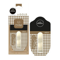 Автомобильный ароматизатор Aroma Car Prestige Drop Control Gold для салона авто (83205)