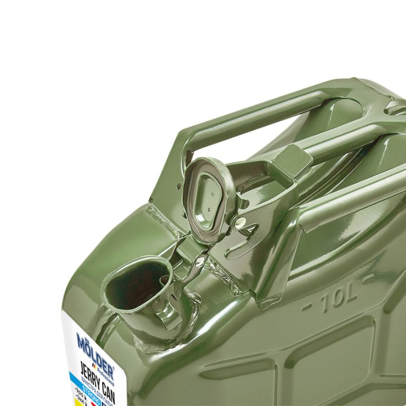 Канистра металлическая 10л MOLDER с рычажной крышкой (MA33010)