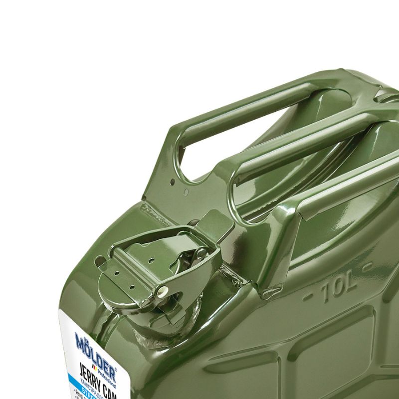 Канистра металлическая 10л MOLDER с рычажной крышкой (MA33010)