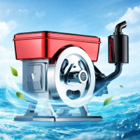 Ароматизатор в машину на солнечной батарее Mobile пахучка c запахом Ocean (XX-004-2)