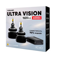 Світлодіодні Led лампи 9012 Carlamp Ultra Vision 9400 Lm 6000 K (UV9012)