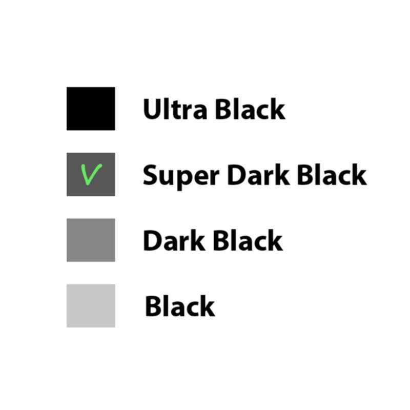 Тонировочная пленка 0.75x3м Super Dark Black JBL (75S300)