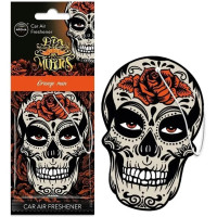 Ароматизатор автомобильный Aroma Car Dia De Los Muertos Orange Man апельсин (10379)