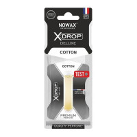 Аромат авто Nowax X Drop Delux Cotton свіжа бавовна для салону машини (NX00072)