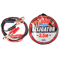 Пускові дроти Alligator 500A 3,5м в сумці (BC652)