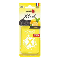 Ароматизатор для автомобиля NOWAX X Card Lemon 20 г для авто освежитель воздуха (NX07572)