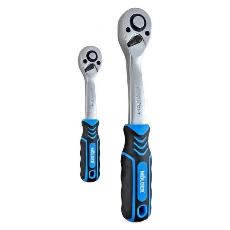 Набор инструментов 1/2" 1/4" 72шт CrV Molder в кейсе (MT60072)