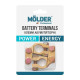 Клеммы аккумуляторные Molder латунные 185г 2 шт (MA21110)