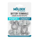 Клеммы аккумуляторные Molder свинцовые 300г 2 шт (MA21120)