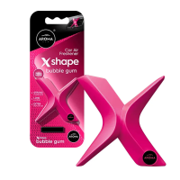 Ароматизатор на дефлектор Aroma Car X SHAPE 10g - BUBBLE GUM (12шт.)