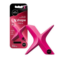 Ароматизатор на дефлектор Aroma Car X SHAPE 10g - CHERRY (12шт.)