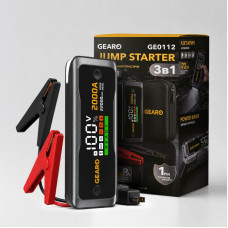 Бустер для авто с повербанком Gearo 22000mAh 2000А (GE0112)