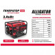Бензиновый генератор 2.5-2.8 кВт с AVR ALLIGATOR 230В для дома и дачи (PG3600)