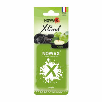 Освежитель воздуха для авто 20г NOWAX X Card аромат Яблоко (NX07537)