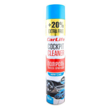 Полироль для панели приборов CARLIFE Cockpit Cleaner новая машина 750мл (CF755)