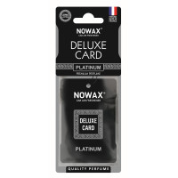 Ароматичний картковий освіжувач Nowax Delux Platinum для авто 6 г (NX07735)