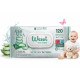 Влажные салфетки WEWI без спирта Aloe Vera 120 шт (1000090)