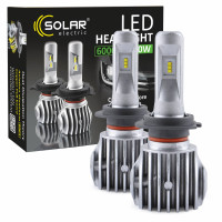 LED автолампи H7 SOLAR CANBUS основне світло 12V 24V 6500K 6000Лм 50W Cree 1860 (8607)
