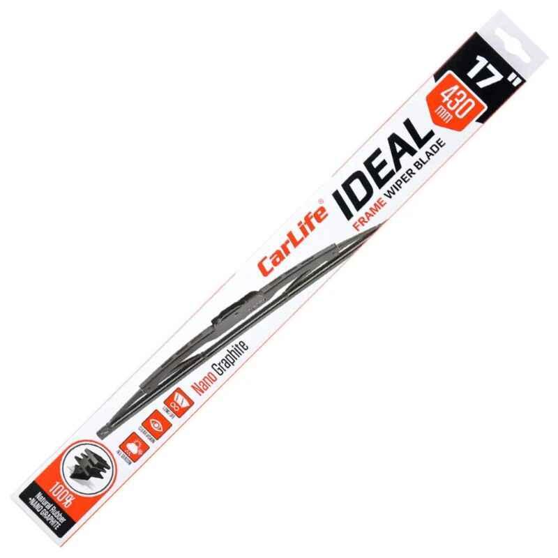 Щетка стеклоочистителя каркасная CarLife Ideal 17"/430 мм (I43)