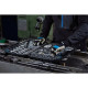 Набор инструментов 1/2" 1/4" 3/8" 222шт CrV CrMo Hogert в кейсе (HT1R244)