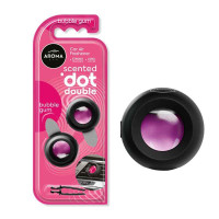 Автомобильный ароматизатор Aroma Car Scented Dot с ароматом жевательной резинки Double Bubble gum (12010)