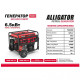 Бензиновый генератор ALLIGATOR 6 кВт с автозапуском и AVR для 230В электросети (PG8000E)