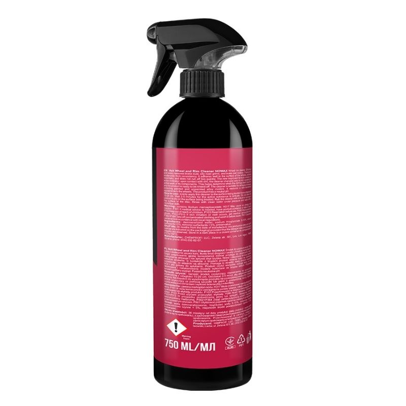 Очиститель дисков с индикатором 750мл NOWAX Volt Wheel and Rim Cleaner (NX75016)