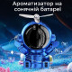 Ароматизатор на солн. батарее "Астронавт" синий Ocean (JT-002)