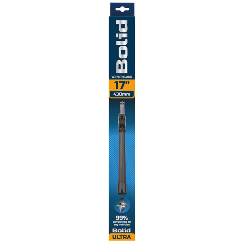 Щетка стеклоочистителя бескаркасная Bolid Ultra 17"/430 мм (50430)