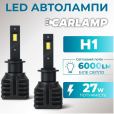 Світлодіодні Led лампи H1 Carlamp 6000 Lm 5500 K (NVG3H1)
