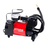 Компрессор автомобильный для шин R13-R16 STORM Big Power 10 Атм 37 лхв 170 Вт в прикуриватель однопоршневой (20310)