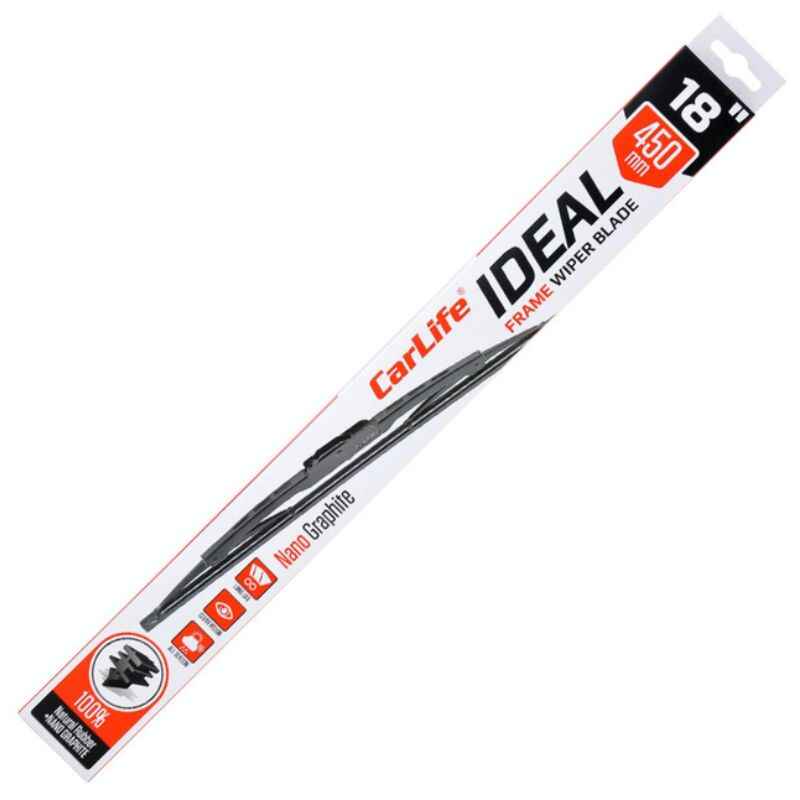 Щетка стеклоочистителя каркасная CarLife Ideal 18"/450 мм (I45)