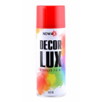 Акриловая краска красная NOWAX Decor Lux 450 мл 3003 (NX48024/NX65024)