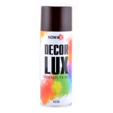 Акриловая краска коричневая NOWAX Decor Lux 450 мл 3007 (NX48026/NX65026)