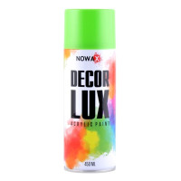 Акриловая краска зеленая NOWAX Decor Lux 450 мл 6018 (NX48027/NX65027)