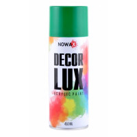 Акриловая краска зеленая NOWAX Decor Lux 450 мл 6029 (NX48028/NX65028)