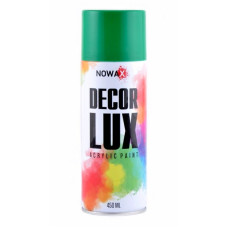 Акриловая краска зеленая NOWAX Decor Lux 450 мл 6029 (NX48028/NX65028)