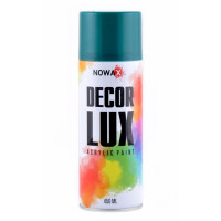 Акриловая краска зеленая NOWAX Decor Lux 450 мл 6026 (NX48029/NX65029)