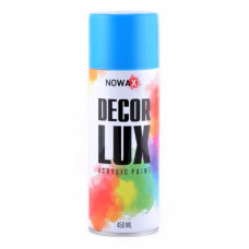 Акриловая краска голубая NOWAX Decor Lux 450 мл 5012 (NX48031/NX65031)