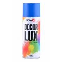 Акриловая краска синяя NOWAX Decor Lux 450 мл 5017 (NX48033/NX65033)