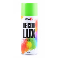 Акриловая краска зеленая NOWAX Decor Lux 450 мл (NX48046/NX65046)