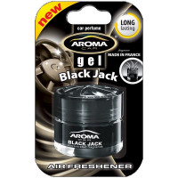 Ароматизатор для авто Aroma Car Gel Black Jack освежитель воздуха для салона автомобиля (63172)