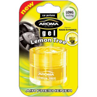 Лимонний ароматизатор Aroma Car Gel для авто салону Lemon (63120)