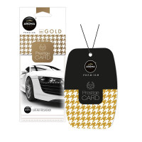 Аромат для авто Aroma Car Prestige Card Gold ароматизатор у салон машини (92666)