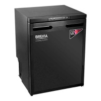 Портативный компрессорный холодильник 65L BREVIA с металлическим корпусом LG 12/24В 220В (24655)