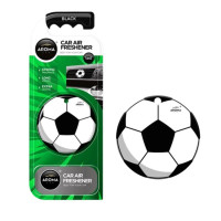 Автомобильный ароматизатор Aroma Car Sport Football Black для салона авто (11466)
