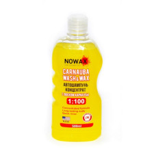 Автошампунь концентрат з воском карнауби 500мл Nowax Wash and Wax для ручного миття (NX00510)