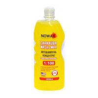 Автошампунь концентрат с воском карнаубы 1л Nowax Wash and Wax для ручной мойки (NX01100)